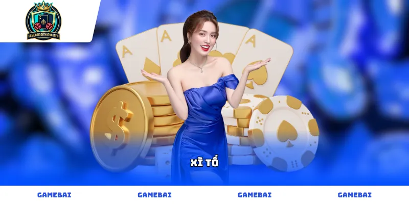 Hình ảnh các lá bài Xì Tố đối kháng trên bàn chơi