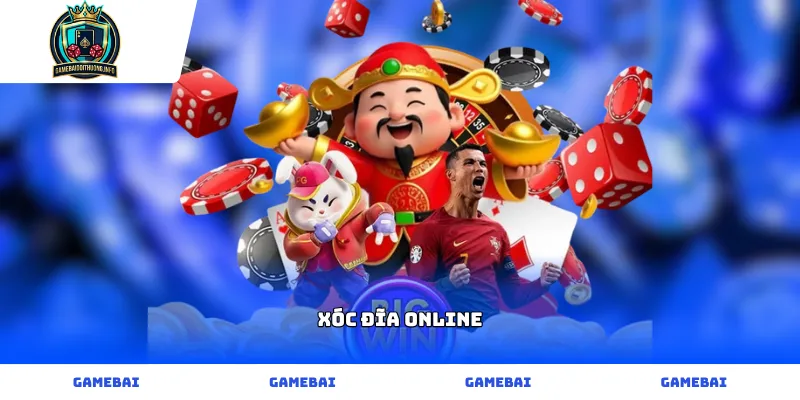 Giao diện bàn cược xóc đĩa online hiện đại